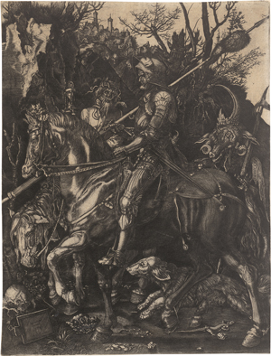 Los 5550 - Dürer, Albrecht - nach - Ritter, Tod und Teufel - 0 - thumb
