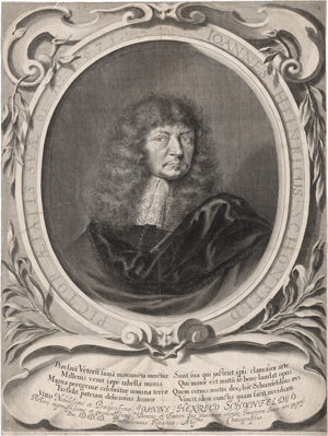 Lot 5600, Auction  126, Kilian, Bartholomäus, Bildnis des Johann Heinrich Schönfeld 