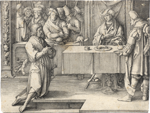 Lot 5607, Auction  126, Leyden, Lucas van, Joseph deutet Pharaos Träume
