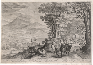 Lot 5648, Auction  126, Passe d. Ä., Crispijn de, Landschaft mit Blick auf eine Stadt