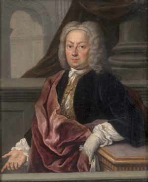 Los 6037 - Kupetzky, Johann - Bildnis eines Herrn mit Allongeperücke vor einer Draperie - 0 - thumb