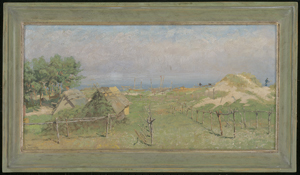 Los 6151 - Tübbecke, Paul Wilhelm - "Auf den Dünen bei Coserow auf Usedom": Fischerhütten an der Küste - 1 - thumb