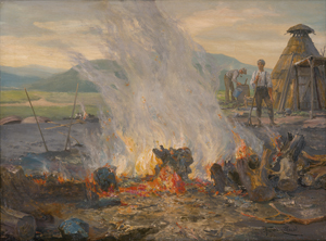 Lot 6154, Auction  126, Fischer-Cörlin, Ernst Albert, Pottascheherstellung im Schwarzwald