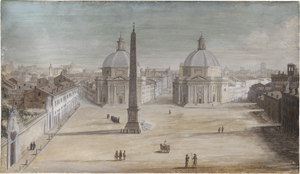 Los 6568 - Colonnelli-Sciarra, Salvatore - Piazza del Popolo in Rom - 0 - thumb