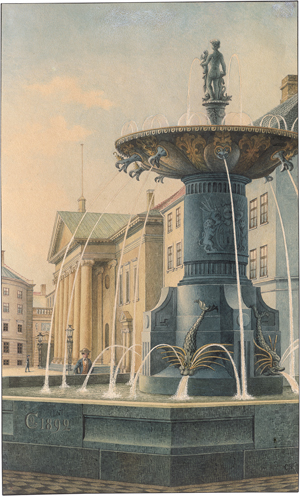 Los 6714 - Nielsen, Christian Vilhelm - Acht historische Ansichten aus Kopenhagen  - 1 - thumb