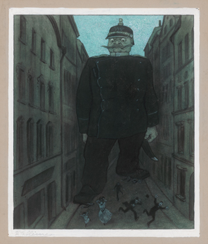 Lot 7047, Auction  126, Heine, Thomas Theodor, Der Schutzmann