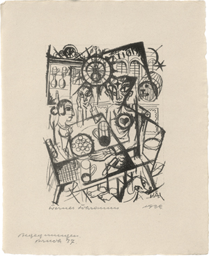 Lot 7074, Auction  126, Schramm, Werner, Begegnungen