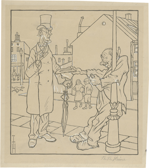 Lot 8124, Auction  126, Heine, Thomas Theodor, Vorwurf (Entrüstung)