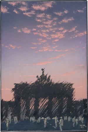 Lot 8149, Auction  126, Koeppel, Matthias, Hat Arnulf Rainer das Brandenburger Tor übermalt?