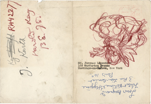 Lot 8171, Auction  126, Lipchitz, Jacques, Ideenskizzen