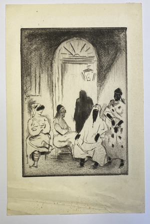 Los 8218 - Orlik, Emil - Rast; Vom Fischmarkt in Kairo - 1 - thumb