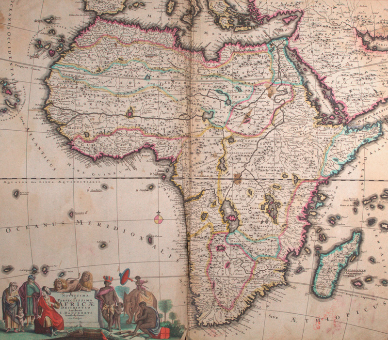 Lot 19, Auction 126, Danckerts, Justus, Novissima et perfectissima Africae descriptio