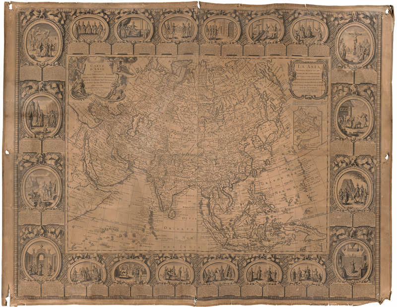 Lot 40, Auction 126, Clouet, Jean-Baptiste Louis, La Asia dividida segun lo dilatado de sus