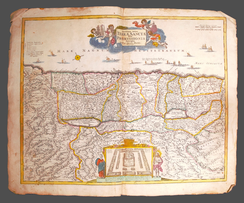 Lot 49, Auction  126, Homann, Johann Baptist, Novissima totius terrae sanctae sive