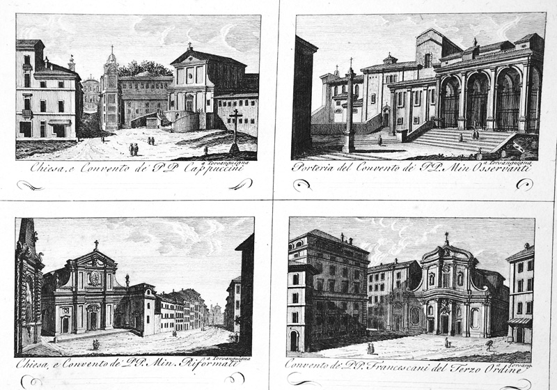 Lot 100, Auction 126, Franzetti, Agapito, Raccolta di No. 320 vedute si antiche che moderne della citta di Roma + 3 Beigaben