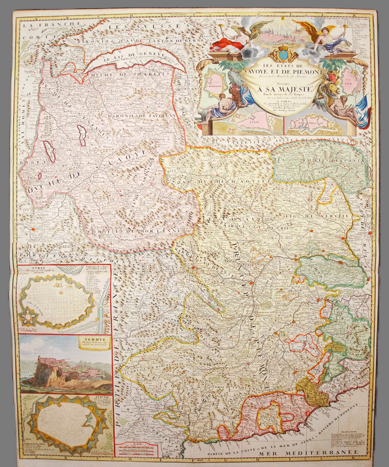 Lot 133, Auction 126, Nolin, Jean-Baptiste, Les États de Savoie et du Piémont