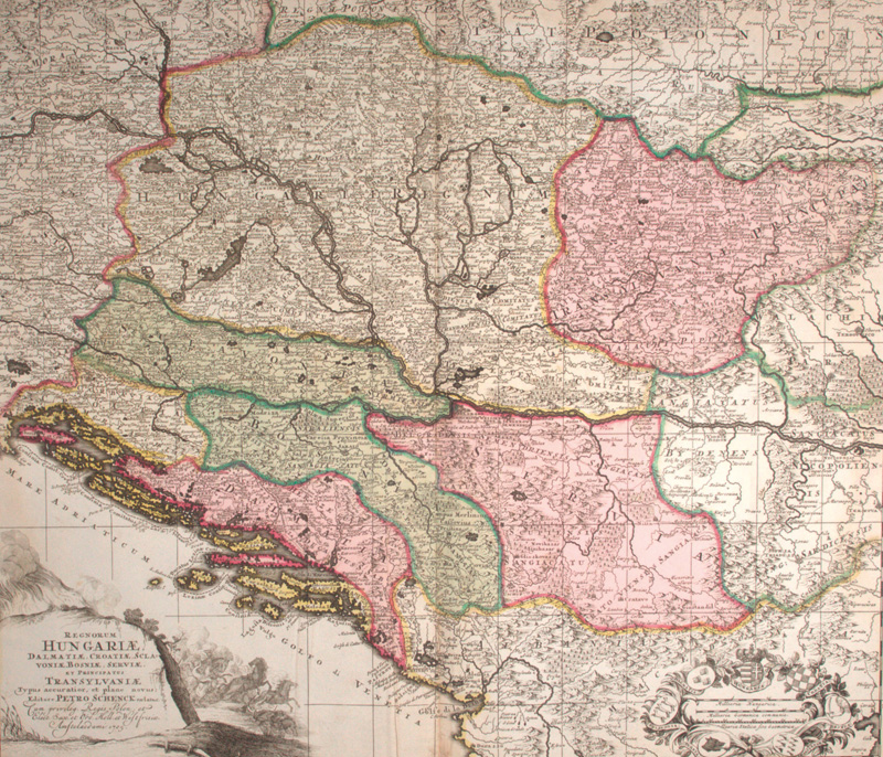 Lot 151, Auction 126, Schenck, Peter, Konvolut von 5 Kupferstichkarten