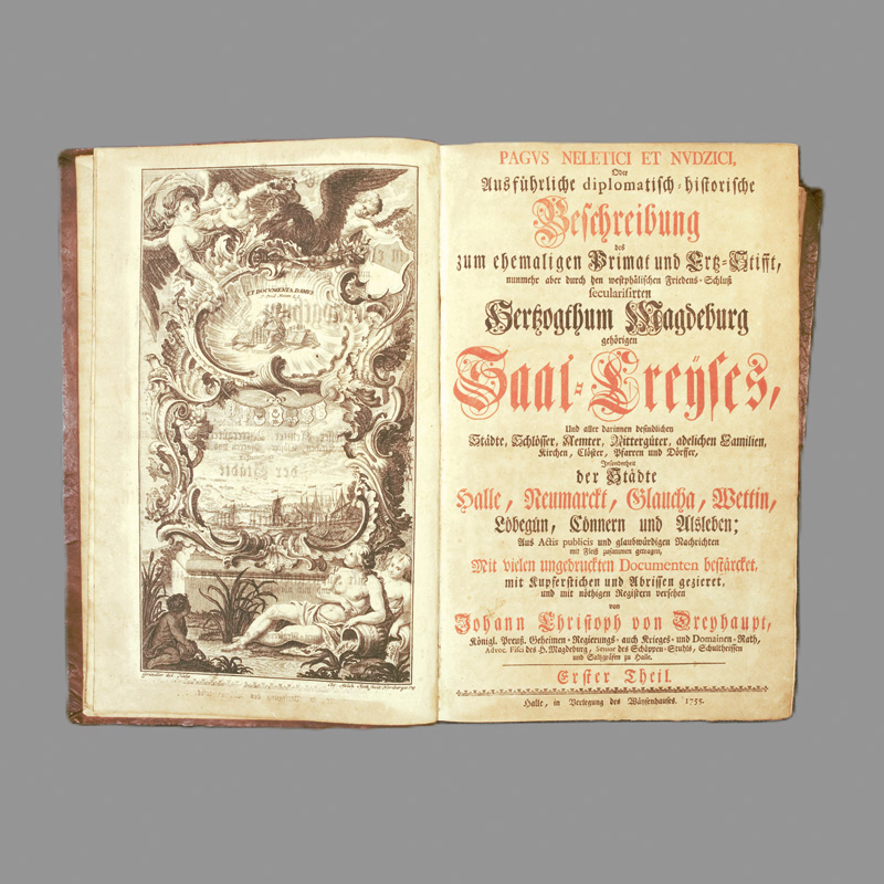 Lot 174, Auction 126, Dreyhaupt, Johann Christoph, Pagus neletici et nudzici