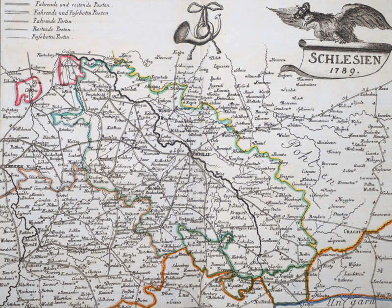 Lot 176, Auction 126, Eltester, Otto Christian, Nachweisung der Ortentfernungen nach den Postkursen