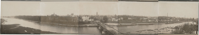 Lot 188, Auction 126, Minden, Panoramaansicht der Stadt Minden in 5 Fotografien