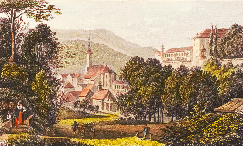 Lot 197, Auction 126, Schreiber, Aloys, Malerische Ansichten von Baden und seinen Umgebungen. Vues pittoresques de Bade et de ses environs