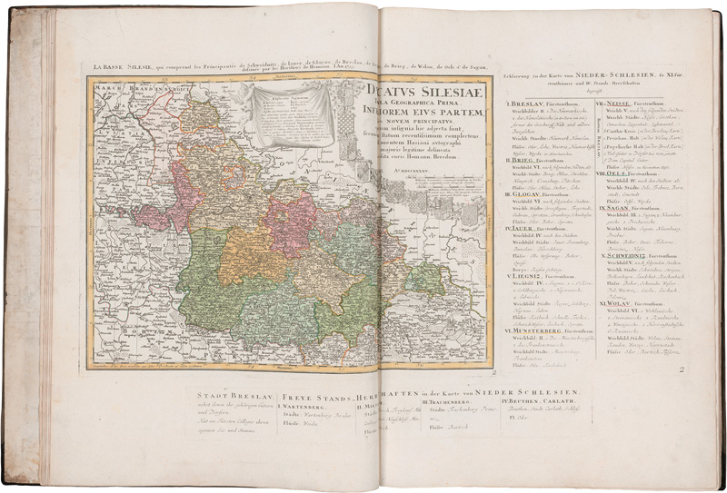 Lot 219, Auction 126, Homann, Erben Johann Baptist, Atlas Silesiae