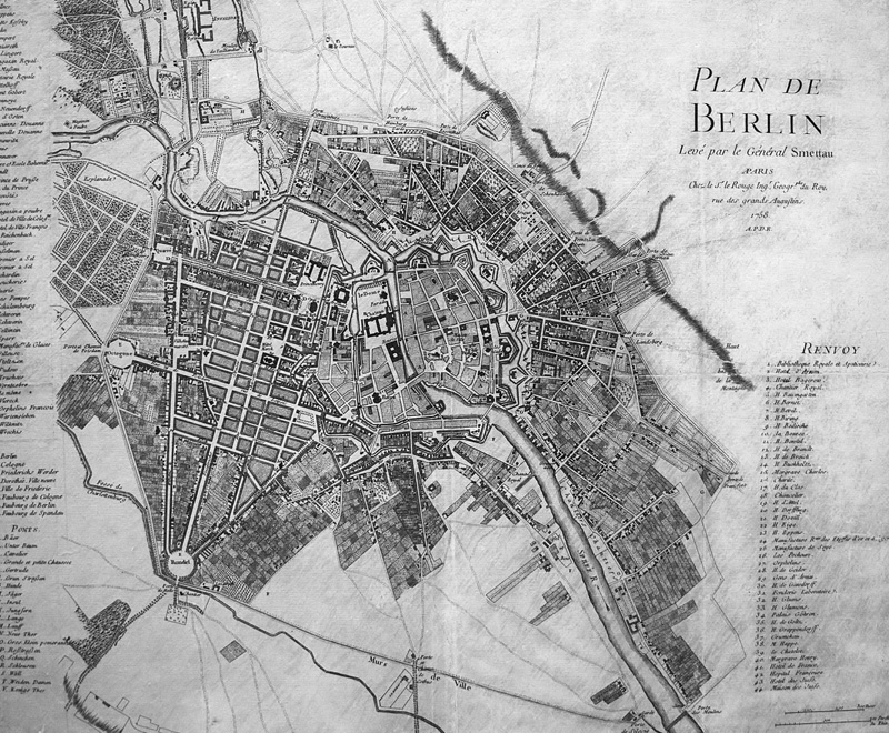 Lot 241, Auction 126, Schmettau, Samuel Graf von und , Plan de Berlin