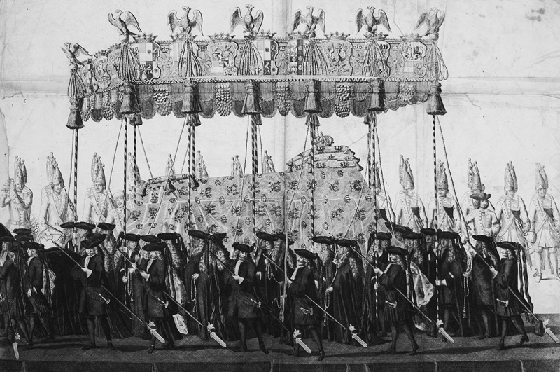 Lot 250, Auction 126, Wolfgang, Johann Georg, Christ-Königliches Trauer- und Ehren-Gedächtniß des ... Herrn Friederichs