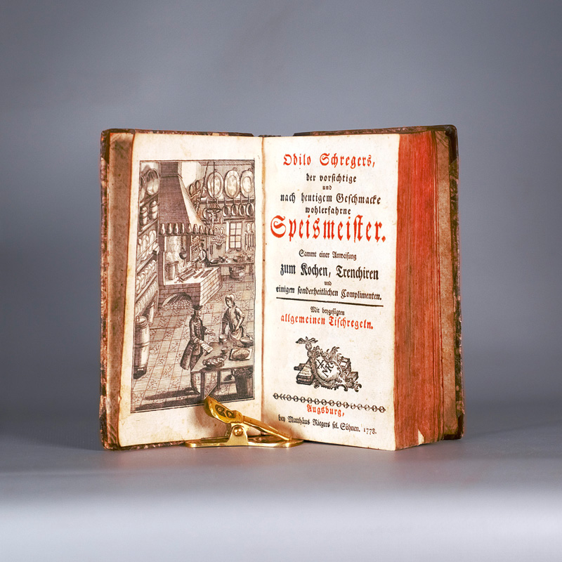 Lot 435, Auction 126, Schreger, Odilo, Der vorsichtige und nach heutigem Geschmacke wohlerfahrene Speismeister