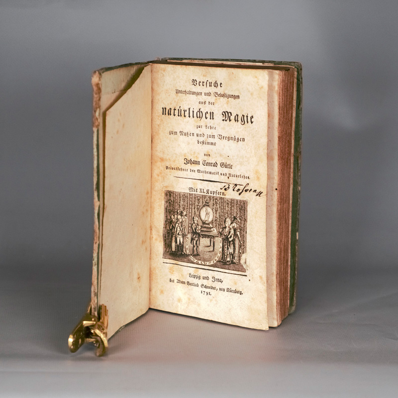Lot 471, Auction 126, Gütle, Johann Conrad, Versuche Unterhaltungen und Belustigungen aus der natürlichen Magie