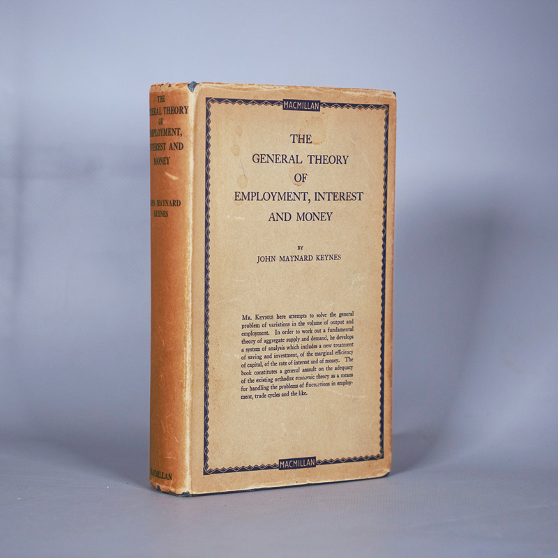 Lot 498, Auction 126, Keynes, John Maynard, The general theory of employment interest and money