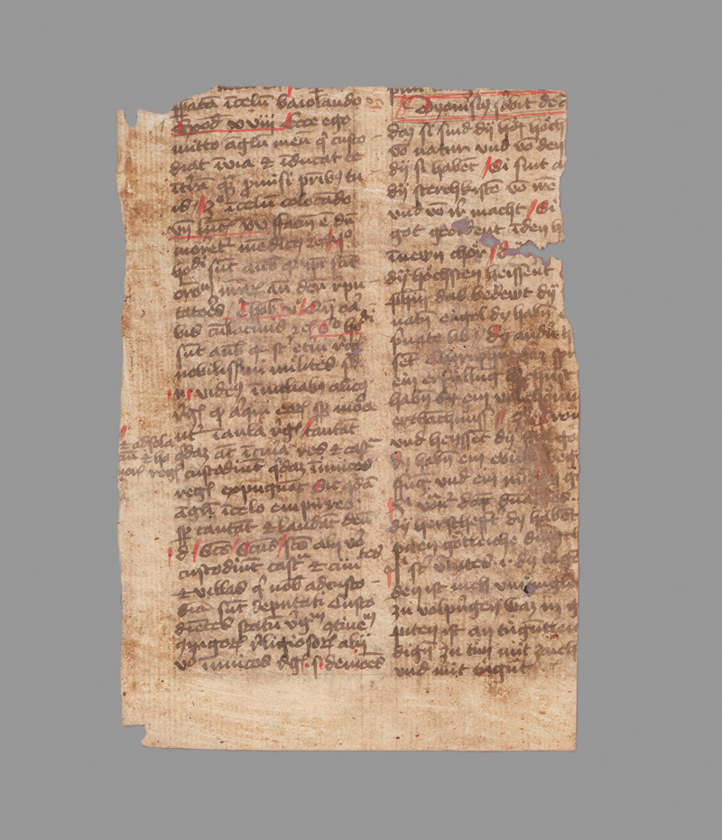 Lot 1008, Auction  126, Angelologische Prosa, Deutsch-lateinische Handschrift auf Pergament