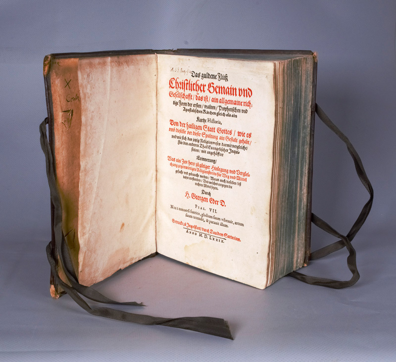 Lot 1123, Auction 126, Eder, Georg, Das guldene Flüß christlicher Gemain und Gesellschafft