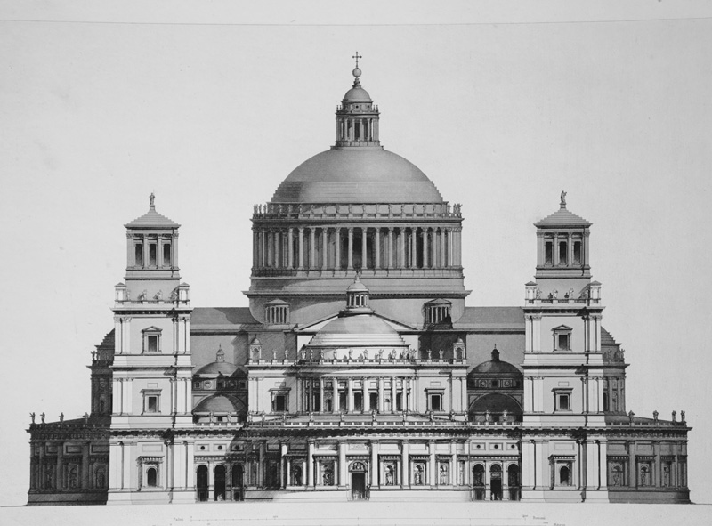 Lot 1241, Auction 126, Geymüller, Heinrich von, Die ursprünglichen Entwürfe für Sanct Peter in Rom