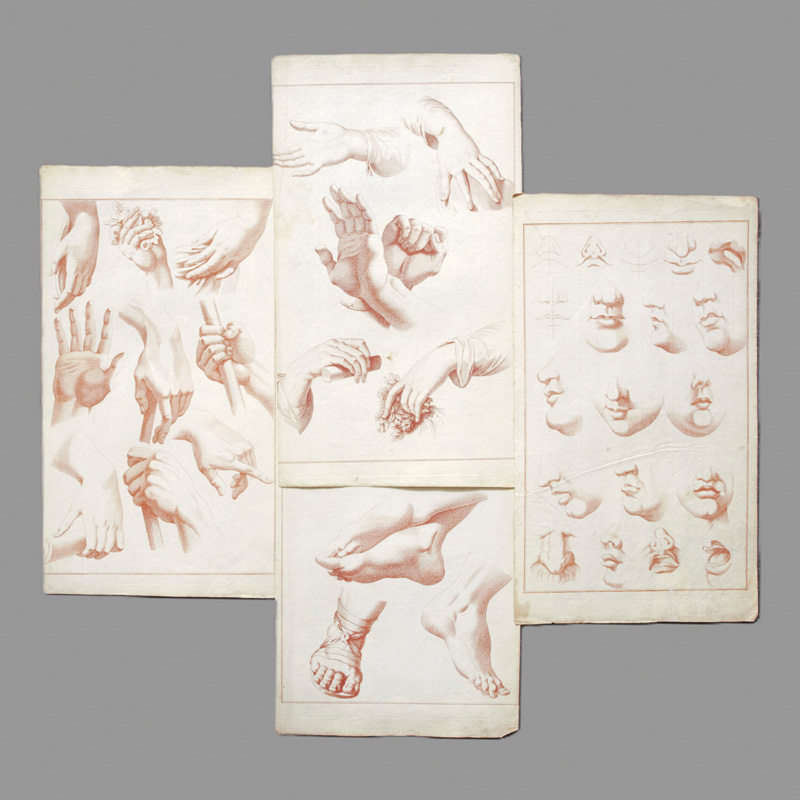 Lot 1264, Auction 126, Preißler, Johann Martin und Ihle, Johann Eberhard, Gründliche Zeichenkunst für junge Leute und Liebhaber aus allen Ständen