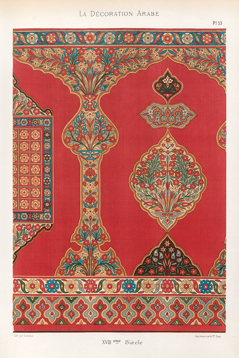 Lot 1265, Auction 126, Prisee d'Avesnes, Achille, La Décoration Arabe