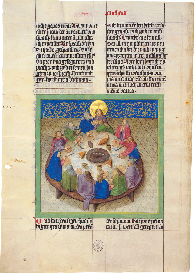 Lot 1295, Auction 126, Ottheinrich-Bibel, Die, Faksimile-Ausgabe der Handschrift Cgm 8010/I.2. Luzern, Faksimile-Verlag, 2002. - In kleiner Auflage erschienen