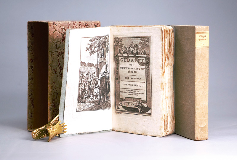 Lot 2011, Auction  126, Bürger, Gottfried August, Gedichte (zweite Ausgabe)
