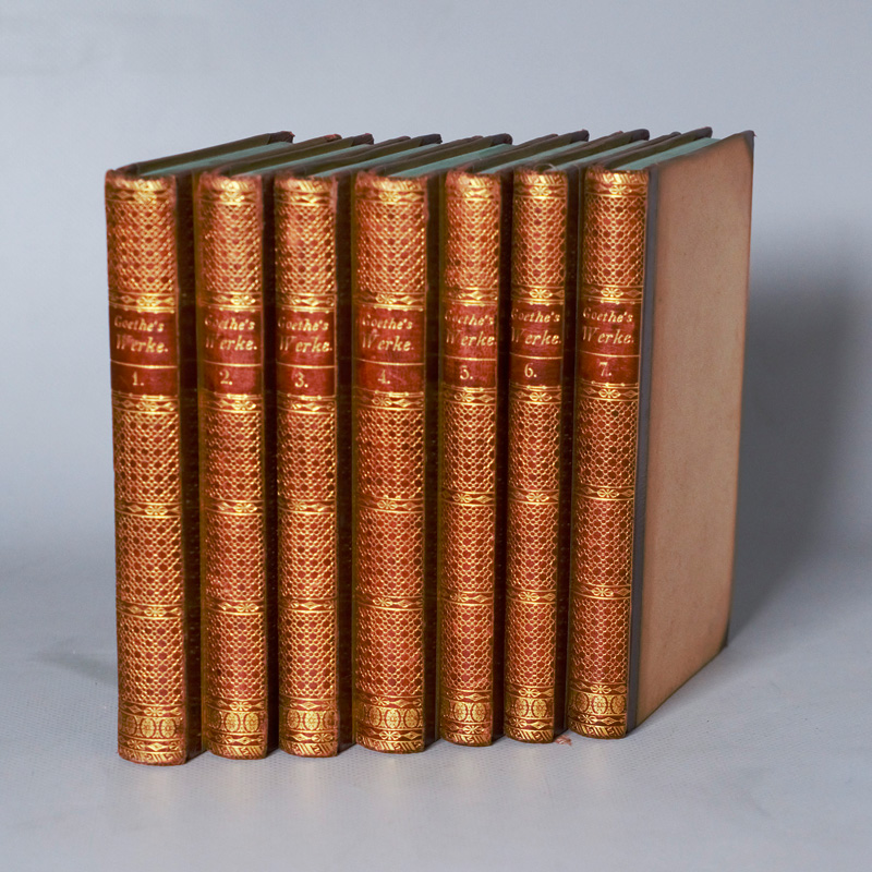 Lot 2031, Auction 126, Goethe, Johann Wolfgang von, Werke. Vollständige Ausgabe letzter Hand (Großoktav)