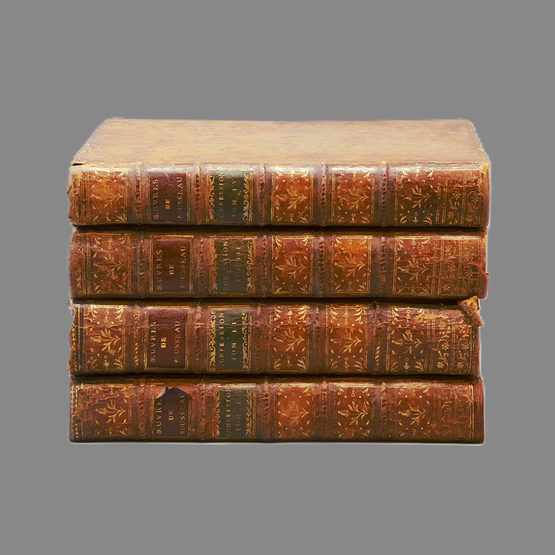 Lot 2097, Auction 126, Rousseau, Jean-Jacques, Les confessions