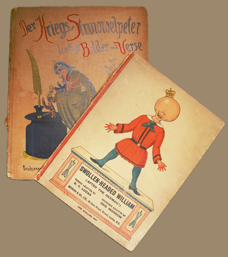Lot 2140, Auction 126, Olszewski, Karl Ewald, Der Kriegs-Struwwelpeter + Beigabe