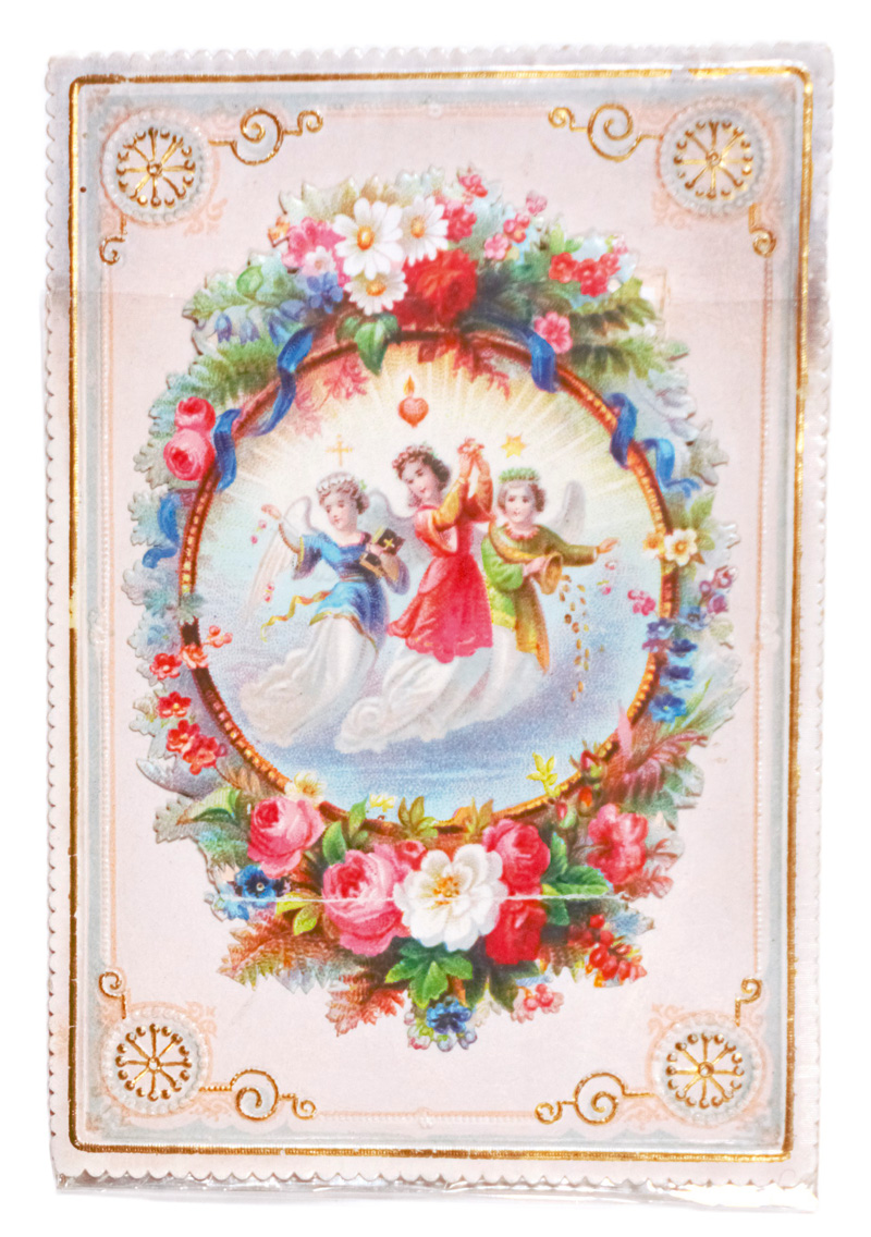 Lot 2143, Auction 126, Klappbillet und Herzlichen Glückwunsch, Chromolithographie mit vier Klappbildern