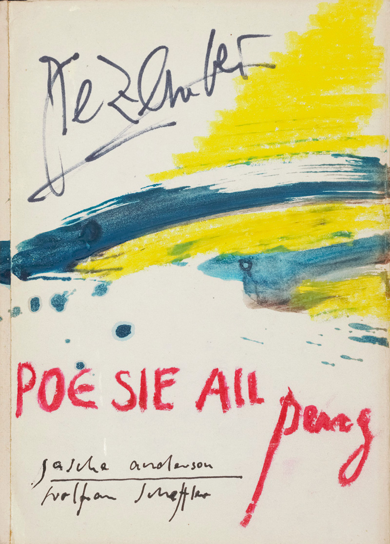 Lot 3003, Auction 126, Anderson, Sascha und Scheffler, Wolfram - Illustr., Poe Sie All peng - Dezember. MIt 2 farb. Originalzeichnungen von W. A. Scheffler