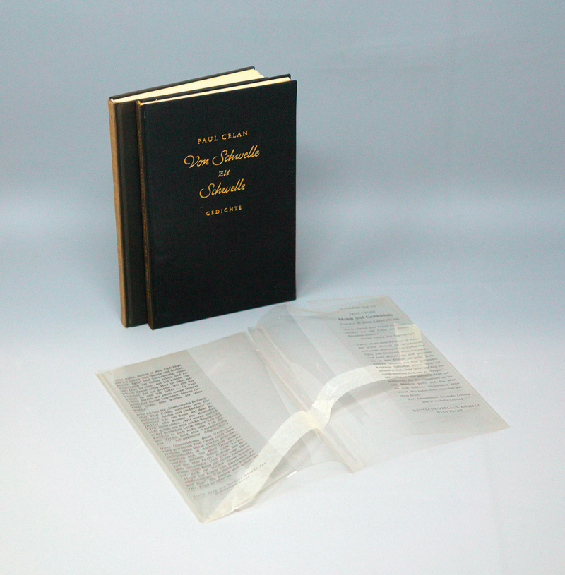 Lot 3042, Auction 126, Celan, Paul, Mohn und Gedächtnis. Stuttgart 1952
