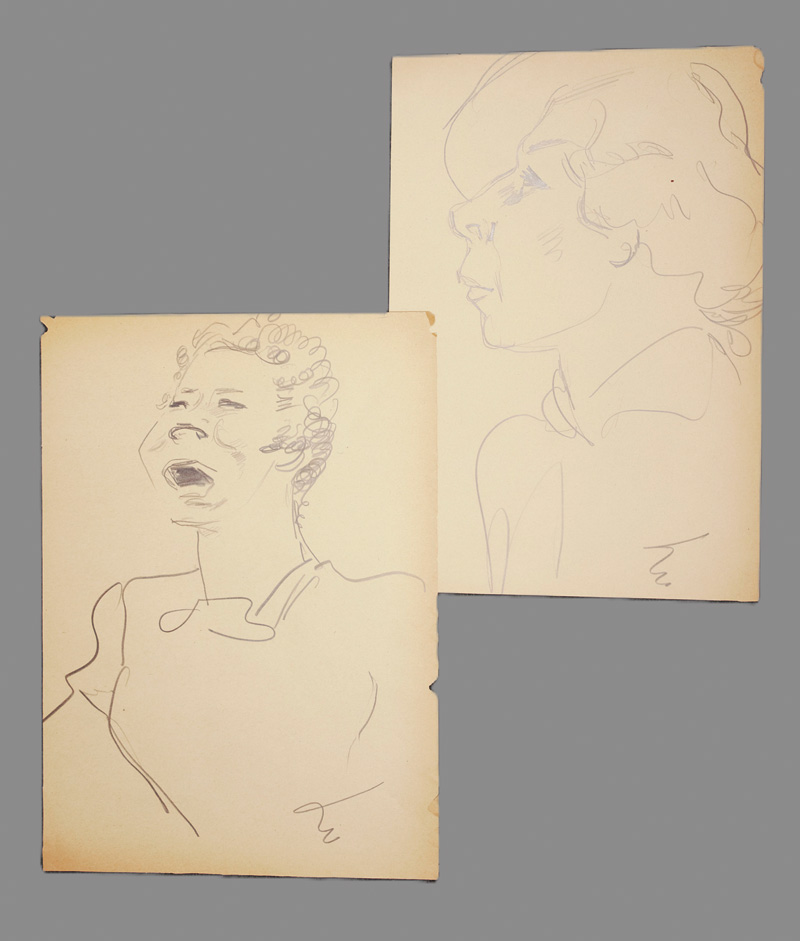 Lot 3076, Auction 126, Dolbin, Benedikt Fred, Portrait von Enid Szantho