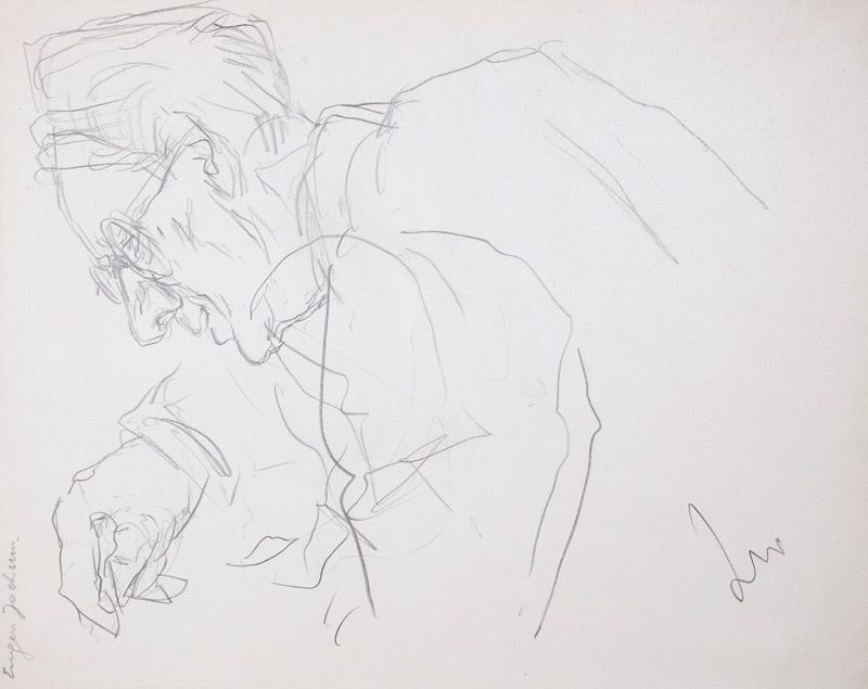 Lot 3078, Auction 126, Dolbin, Benedikt Fred, Portrait von Eugen Jochum