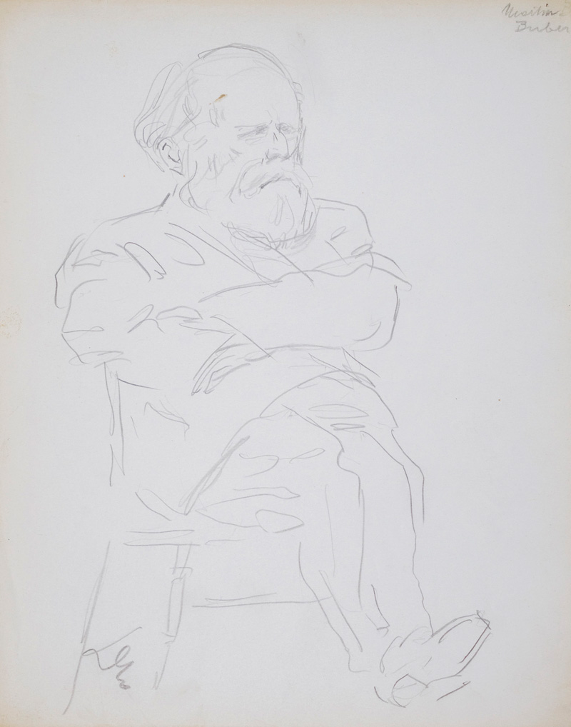 Lot 3082, Auction 126, Dolbin, Benedikt Fred, Portrait von Martin Buber
