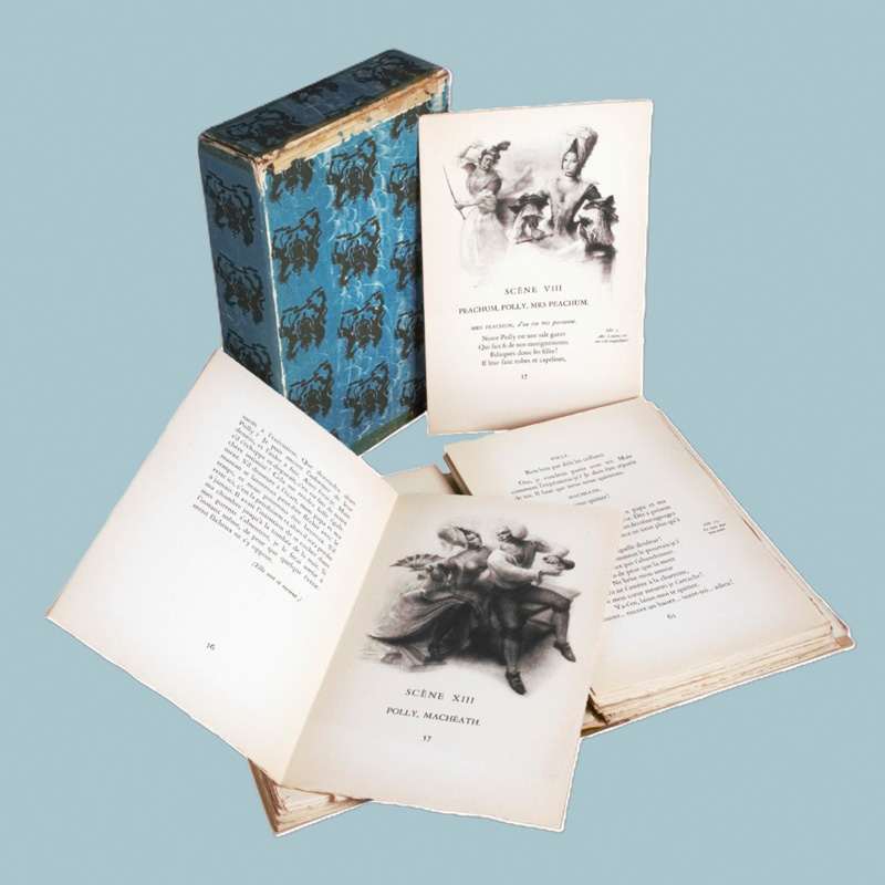 Lot 3120, Auction  126, Gay, John und Andreu, Mariano, L'Opéra des gueux - The Beggar's Opera (und Beigabe)