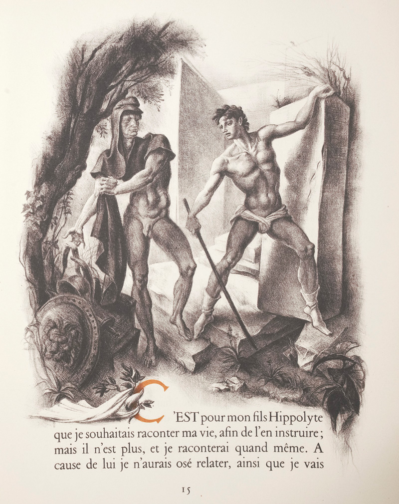 Lot 3125, Auction 126, Gide, André und Andreu, Mariano, Thésée