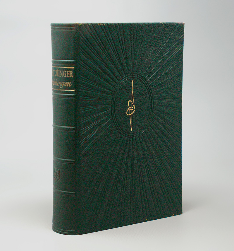 Lot 3206, Auction 126, Jünger, Ernst, Strahlungen. Leder. Tübingen 1949. - 100 sign. Exemplare